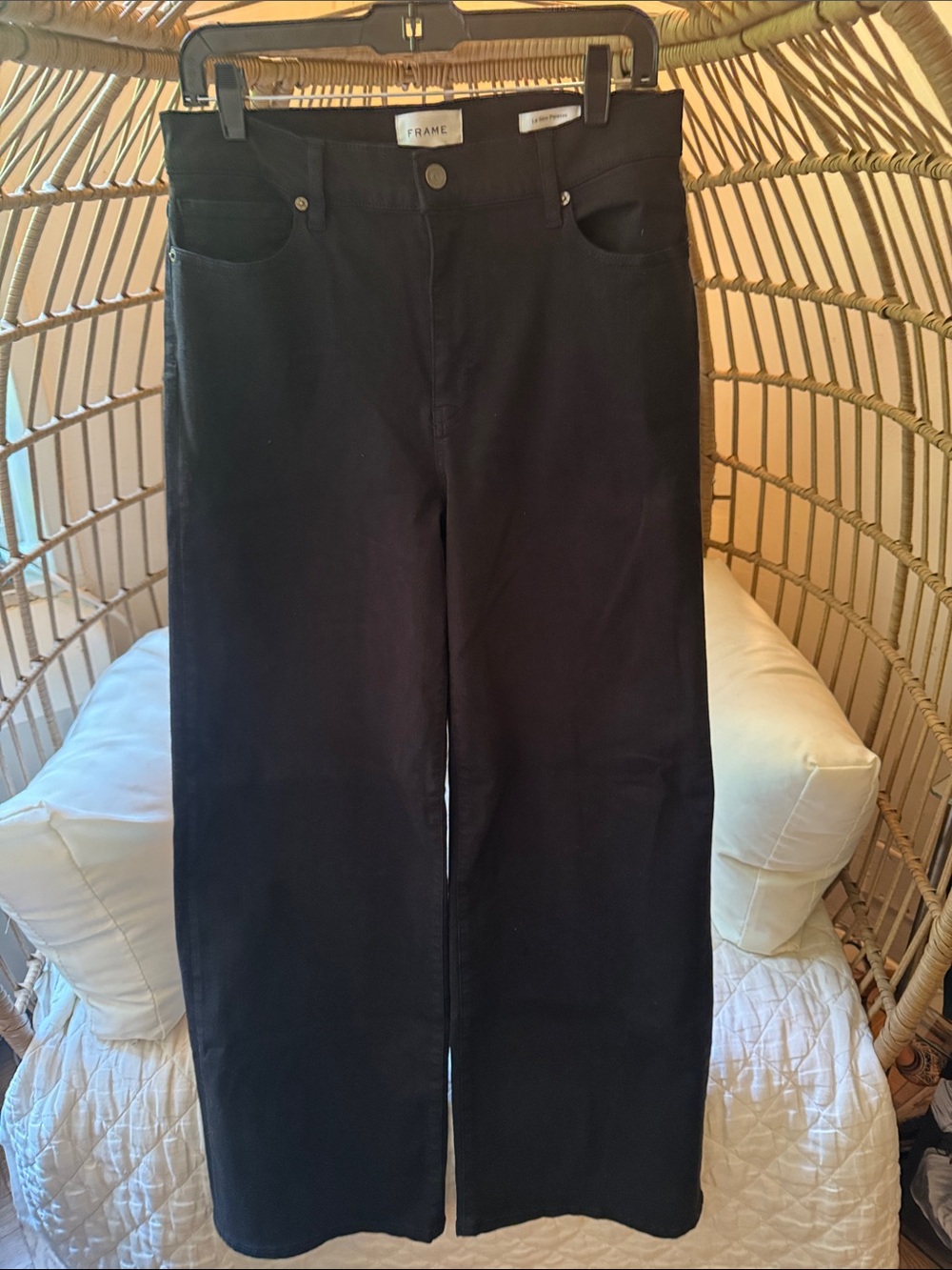 Frame Denim Black Bootcut Women’s Jeans